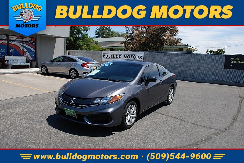 Used 2015  Honda Civic Coupe 2d LX CVT at Bulldog Motors near Pasco, WA