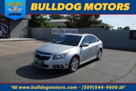 Used 2013 Chevrolet Cruze 4d Sedan LTZ at Bulldog Motors near Pasco, WA