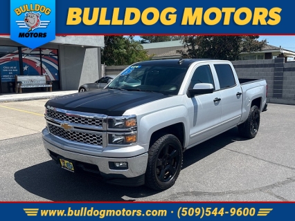 Used 2015 Chevrolet Silverado 1500 2WD Crew Cab LT at Bulldog Motors near Pasco, WA