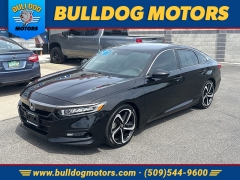 Used 2020  Honda Accord Sedan 4d Sport 1&period;5L CVT at Bulldog Motors near Pasco&comma; WA