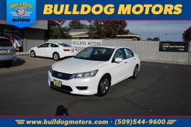 2013 Honda Accord Sedan 4d LX CVT at Bulldog Motors near Pasco, WA