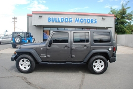Used 2018 Jeep Wrangler JK Unlimited Sport S 4x4 at Bulldog Motors near Pasco, WA