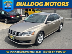 Used 2015  Volkswagen Passat 4dr Sdn 1&period;8T PZEV at Bulldog Motors near Pasco&comma; WA