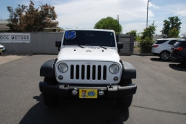 Used 2015 Jeep Wrangler Unlimited 4d Convertible Sport at Bulldog Motors near Pasco, WA