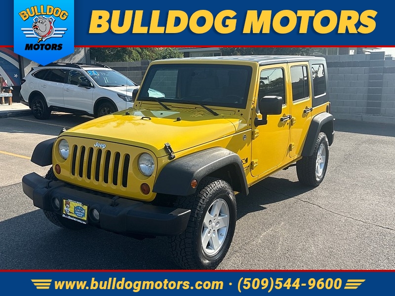 Used 2008  Jeep Wrangler Unlimited 4d Convertible 4WD X at Bulldog Motors near Pasco&comma; WA