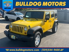 Used 2008  Jeep Wrangler Unlimited 4d Convertible 4WD X at Bulldog Motors near Pasco&comma; WA