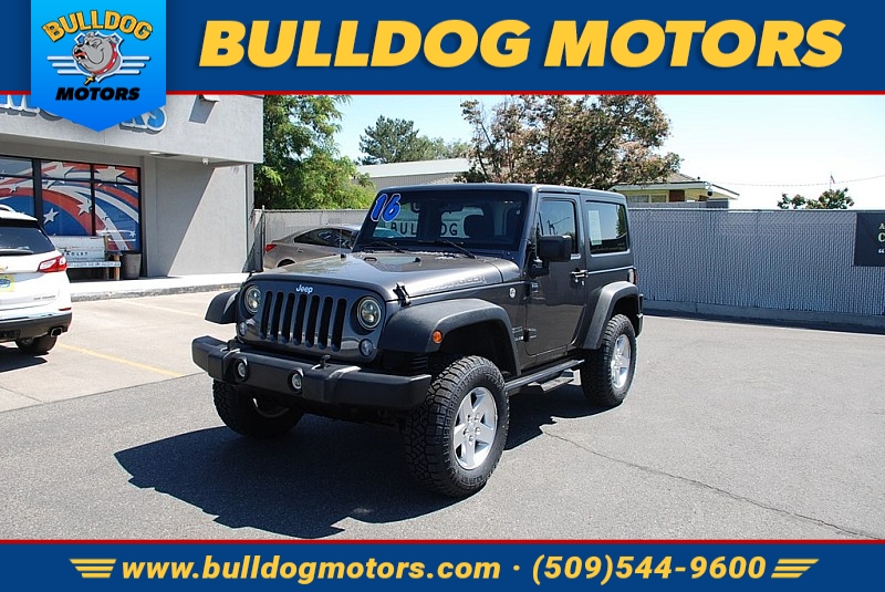 Used 2016 Jeep Wrangler 2d Convertible Sport at Bulldog Motors near Pasco, WA