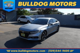 Used 2020 Honda Accord Sedan 4d Sport 1.5L CVT at Bulldog Motors near Pasco, WA