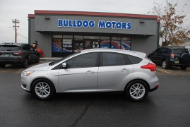 Used 2017  Ford Focus 4d Hatchback SE at Bulldog Motors near Pasco, WA