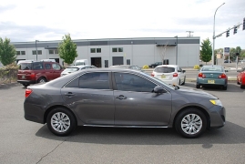 Used 2014 Toyota Camry 4d Sedan LE at Bulldog Motors near Pasco, WA