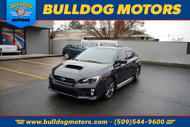 Used 2016  Subaru WRX 4d Sedan Limited 6spd at Bulldog Motors near Pasco, WA