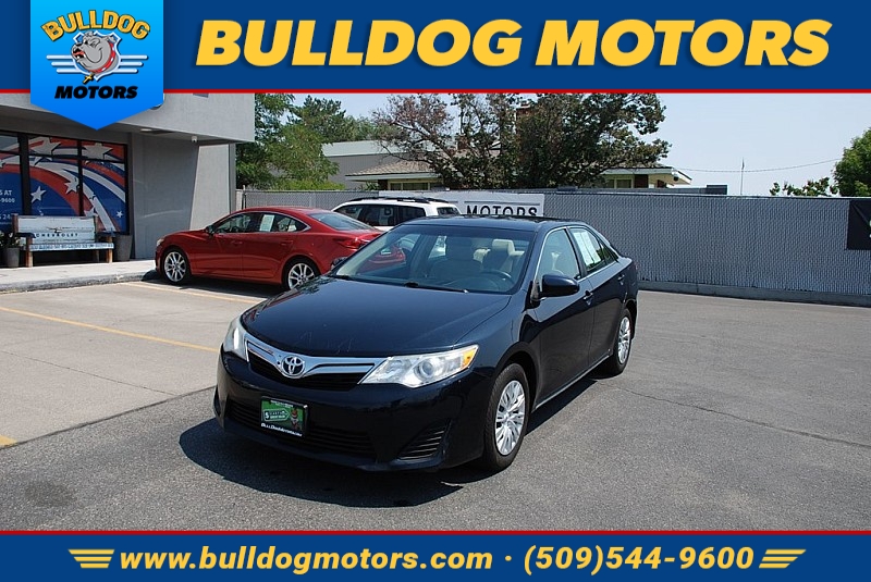 Used 2012  Toyota Camry 4d Sedan LE at Bulldog Motors near Pasco, WA