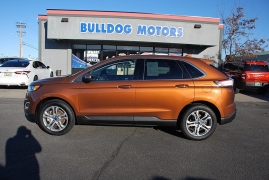 Used 2017  Ford Edge 4d SUV AWD Titanium EcoBoost at Bulldog Motors near Pasco&comma; WA