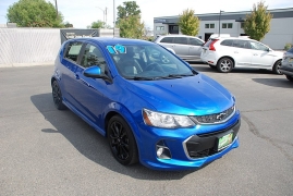 Used 2019  Chevrolet Sonic 4d Hatchback Premier AT at Bulldog Motors near Pasco, WA