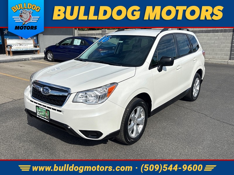 Used 2016  Subaru Forester 4d SUV i CVT at Bulldog Motors near Pasco&comma; WA