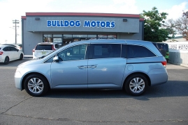 Used 2014 Honda Odyssey 4d Wagon EX-L at Bulldog Motors near Pasco, WA