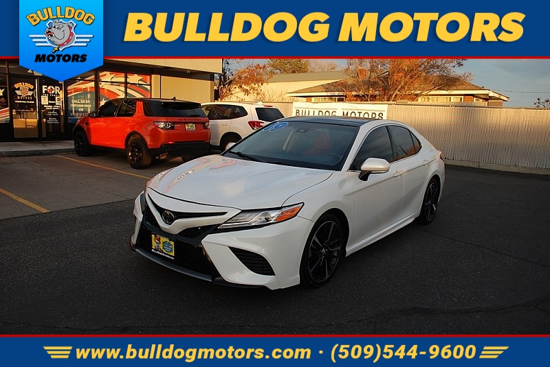 Used 2019  Toyota Camry 4d Sedan XSE V6 at Bulldog Motors near Pasco, WA