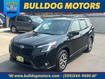 Used 2022 Subaru Forester Premium CVT at Bulldog Motors near Pasco, WA