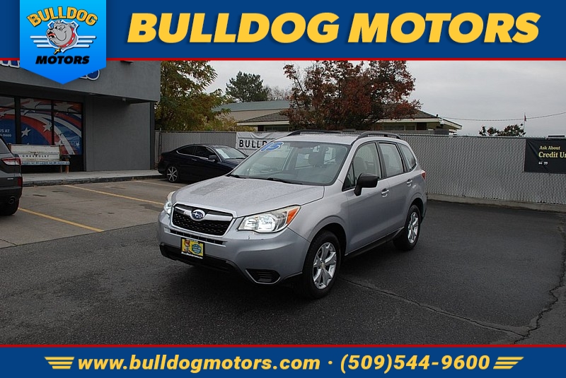 Used 2015  Subaru Forester 4d SUV i CVT at Bulldog Motors near Pasco, WA
