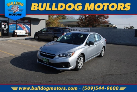 Used 2022 Subaru Impreza 4-door CVT at Bulldog Motors near Pasco, WA