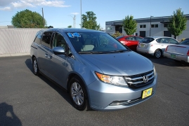 Used 2014 Honda Odyssey 4d Wagon EX-L at Bulldog Motors near Pasco, WA