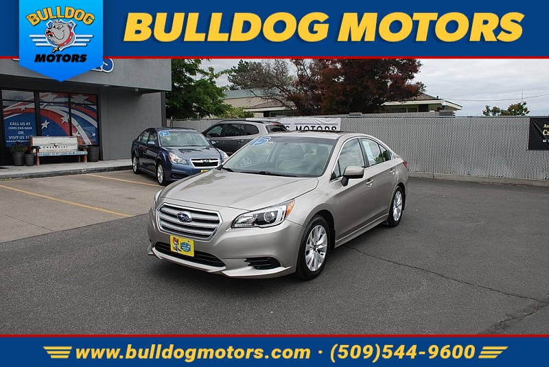 Used 2015  Subaru Legacy 4d Sedan 2.5i Premium PZEV at Bulldog Motors near Pasco, WA