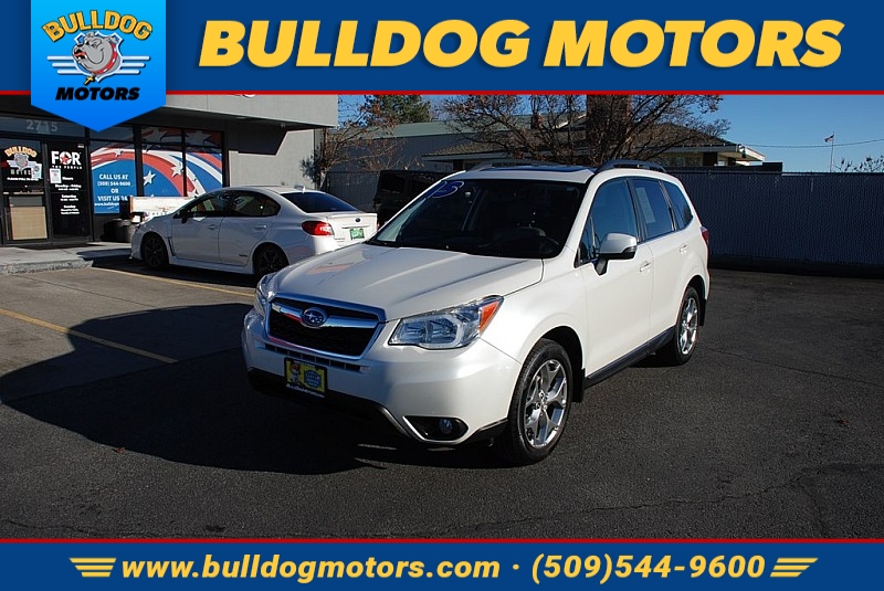 Used 2015  Subaru Forester 4d SUV i Touring at Bulldog Motors near Pasco, WA