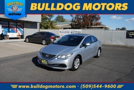 Used 2013  Honda Civic Sedan 4d LX Auto at Bulldog Motors near Pasco, WA