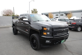 Used 2015  Chevrolet Silverado 1500 4WD Crew Cab LTZ Z71 at Bulldog Motors near Pasco, WA