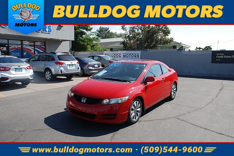 Used 2009  Honda Civic Coupe 2d EX Auto at Bulldog Motors near Pasco, WA
