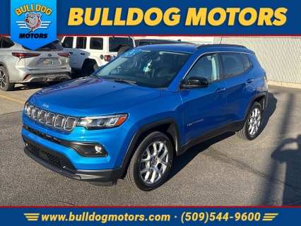 Used 2022 Jeep Compass Latitude Lux 4x4 at Bulldog Motors near Pasco, WA