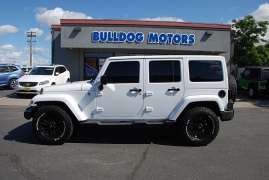 Used 2013 Jeep Wrangler Unlimited 4d Convertible Sahara at Bulldog Motors near Pasco, WA