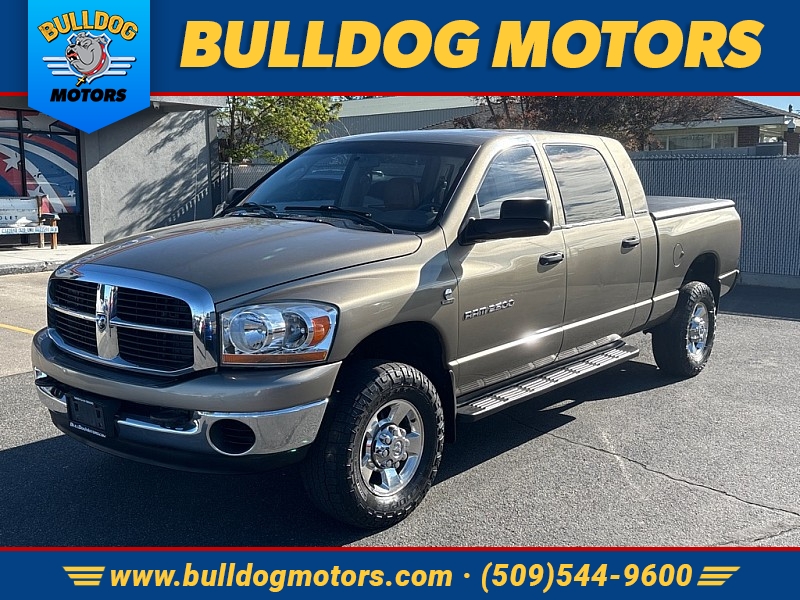 Used 2006  Dodge Ram 2500 4dr Mega Cab 160&period;5 4WD SLT at Bulldog Motors near Pasco&comma; WA
