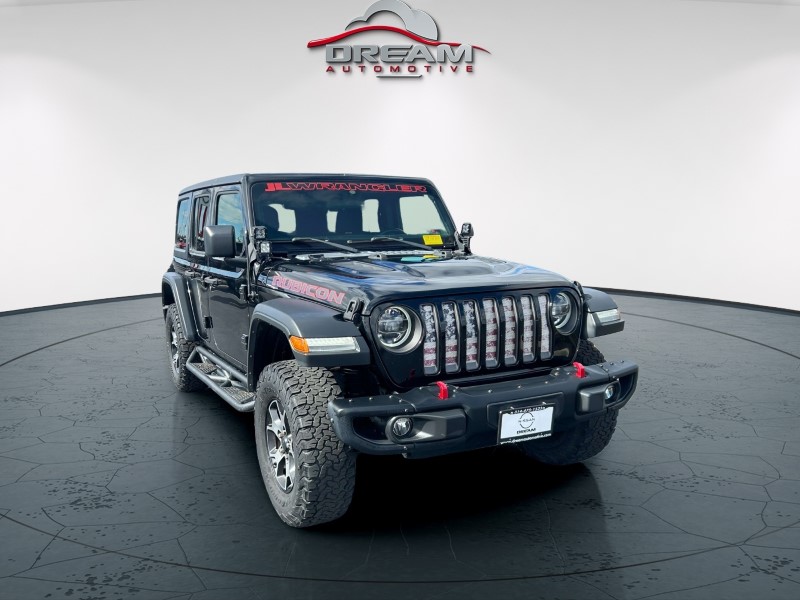 used 2018 JEEP WRANGLER UNLIMITED 4d SUV 4WD Rubicon