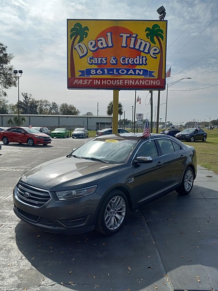 Used 2015  Ford Taurus 4d Sedan Limited V6 at Deal Time Cars & Credit near , FL