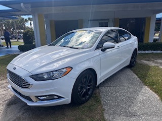 Used 2018  Ford Fusion 4d Sedan SE 2.5L at Deal Time Cars & Credit near , FL