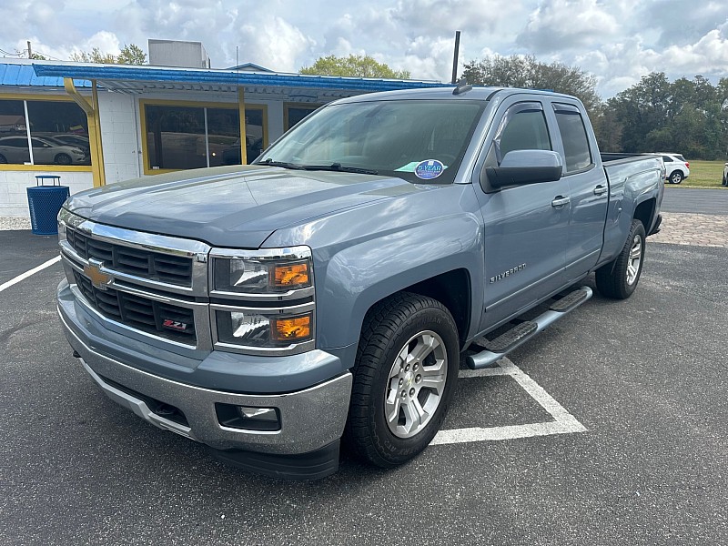Used 2015  Chevrolet Silverado 1500 2WD Double Cab 143.5" LT w/2LT at Deal Time Cars & Credit near , FL