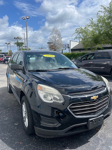 Used 2016  Chevrolet Equinox 4d SUV AWD LS at Deal Time Cars & Credit near , FL