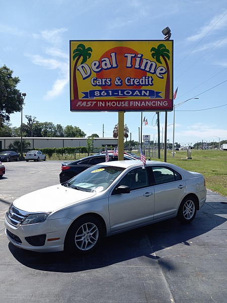 Used 2012  Ford Fusion 4d Sedan S at Deal Time Cars & Credit near , FL