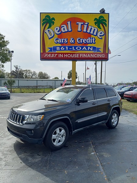 Used 2011  Jeep Grand Cherokee 4d SUV 2WD Laredo at Deal Time Cars & Credit near , FL