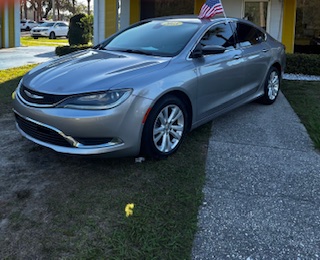 Used 2015  Chrysler 200 4d Sedan Limited I4 at Deal Time Cars & Credit near , FL