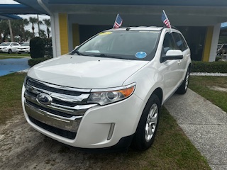 Used 2013  Ford Edge 4d SUV FWD SEL at Deal Time Cars & Credit near , FL