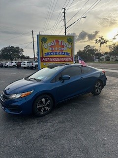 Used 2014  Honda Civic Coupe 2dr CVT EX at Deal Time Cars & Credit near , FL