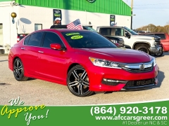  2017 Honda Accord Sedan 4d Sport CVT at Auto Finance Center of Greer near Greer&comma; SC