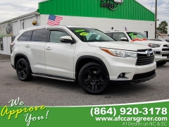 Used 2014 Toyota Highlander FWD 4dr V6 Limited (Natl) at Auto Finance Center of Greer near Greer, SC