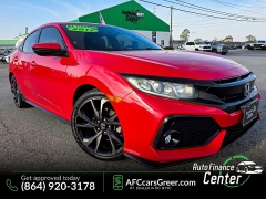 Used 2017  Honda Civic Hatchback 4d Sport CVT at Auto Finance Center of Greer near Greer&comma; SC
