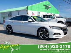  2019 Honda Accord Sedan 4d Sport 1&period;5L CVT at Auto Finance Center of Greer near Greer&comma; SC