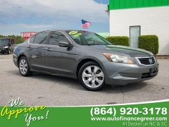 Used 2009 Honda Accord Sdn 4dr I4 Auto EX-L at Auto Finance Center of Greer near Greer, SC
