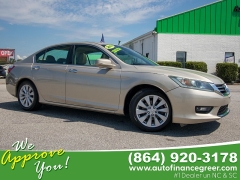 Used 2014 Honda Accord Sedan 4dr I4 CVT EX-L at Auto Finance Center of Greer near Greer, SC