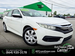  2016 Honda Civic Sedan 4d LX CVT at Auto Finance Center of Greer near Greer&comma; SC